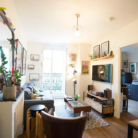 Quiet&design Apt In Les Buttes Chaumont *